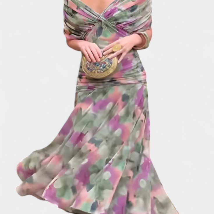 Luana® | Vestido elegante com decote em V