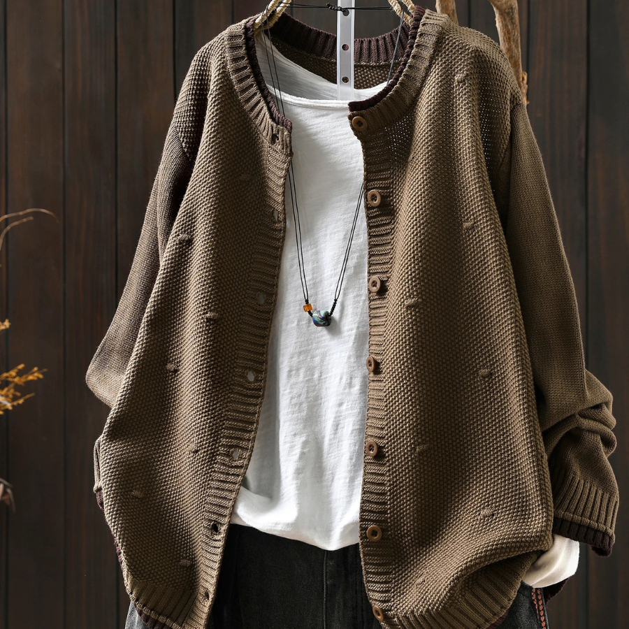 Isadora | Cardigã Texturizado 