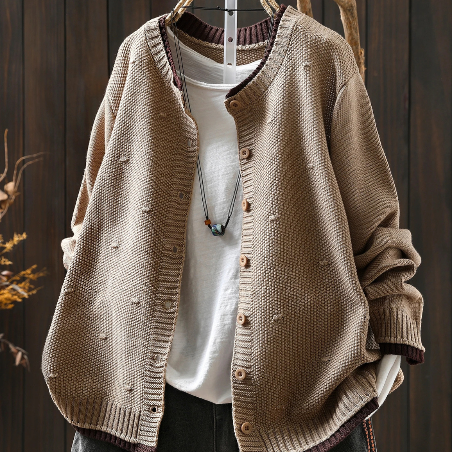 Isadora | Cardigã Texturizado 