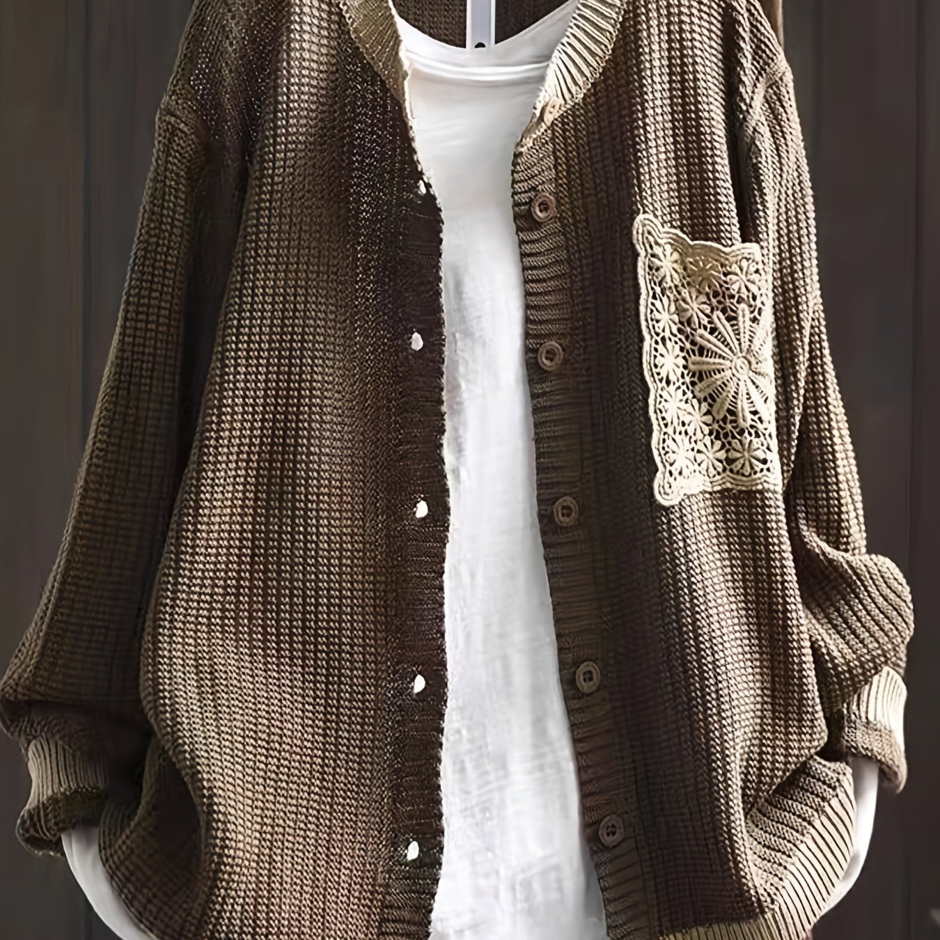 Marcelina | Casaco em Malha com Bolsos