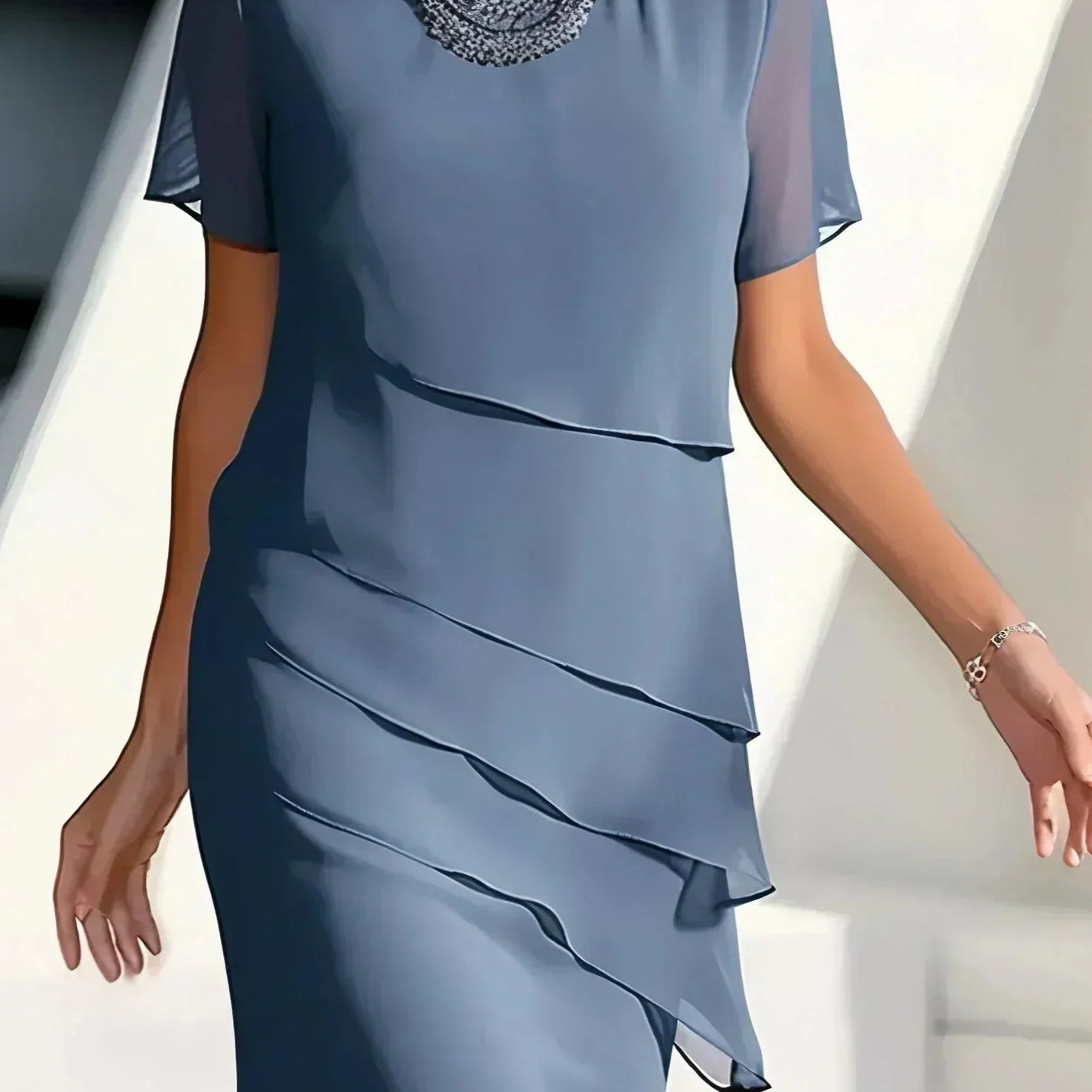 Lívia | O Vestido Que Realça A Sua Beleza Natural Com Estilo