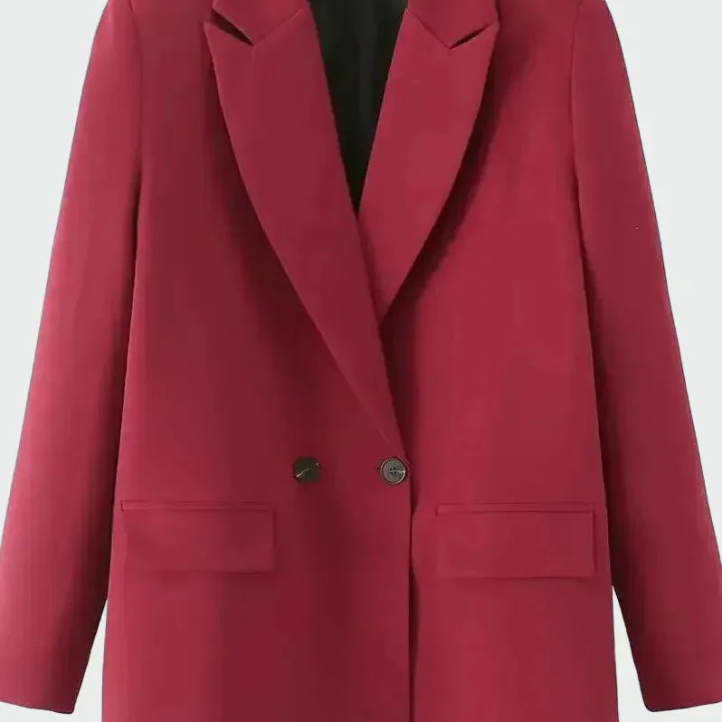 Casaco Oversized com Linha Moderna