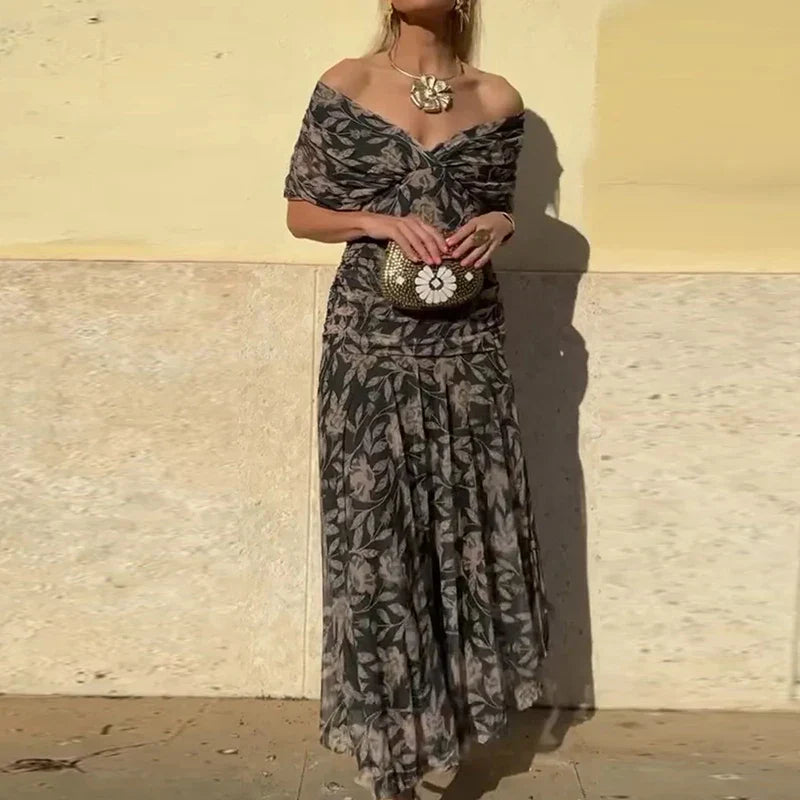 Luana® | Vestido elegante com decote em V