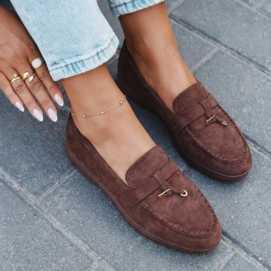 Sofia Loafer castanho