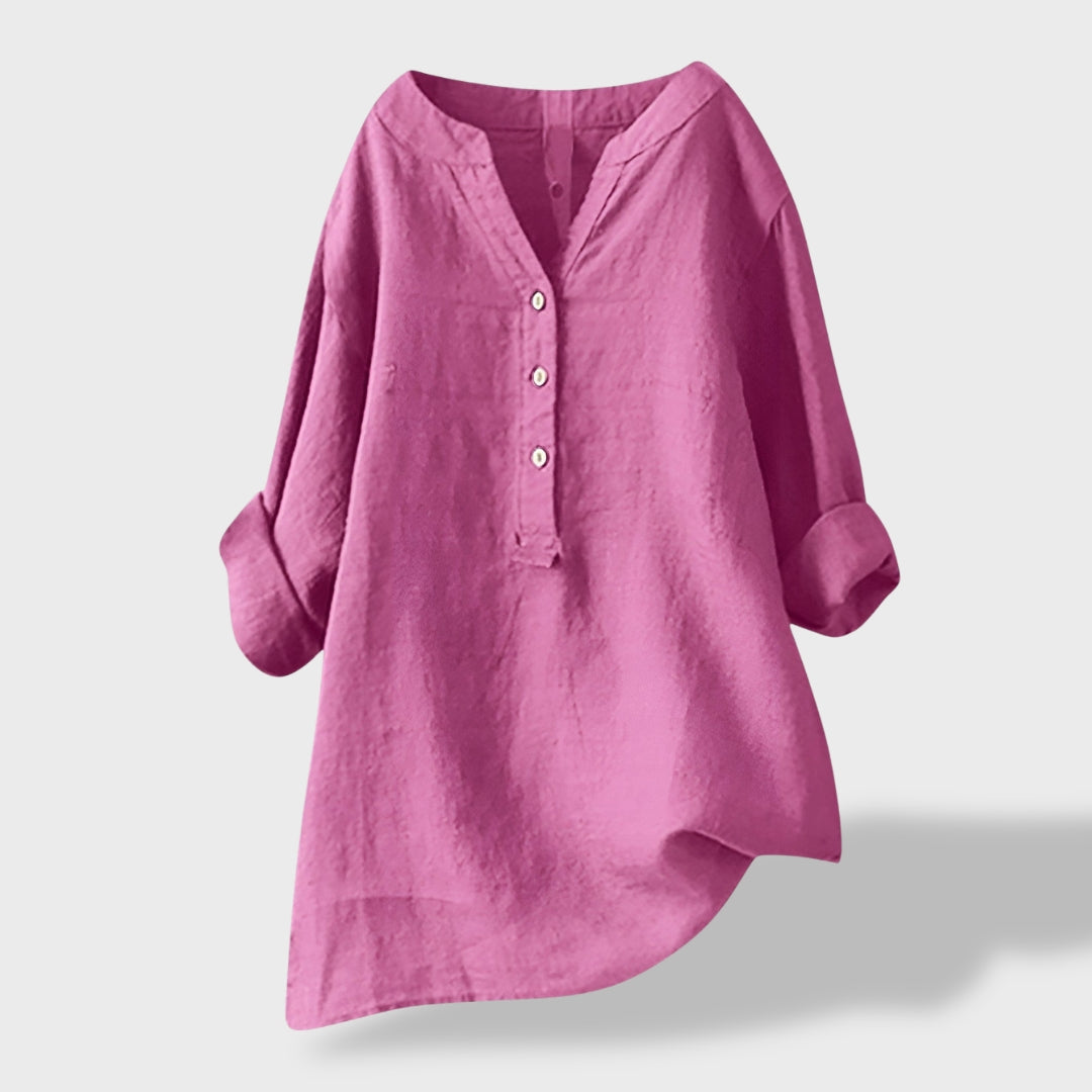 Beatriz™｜Camisola Leve de Linho para o Verão