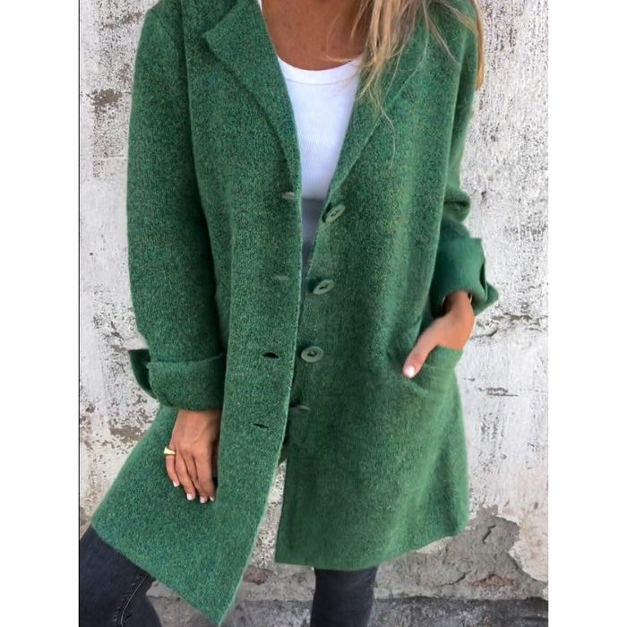 Teresa | Casaco com gola de lapela