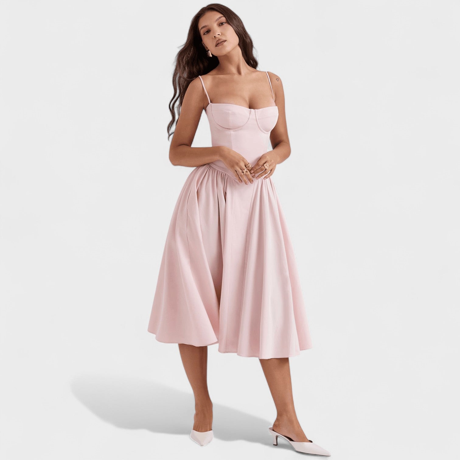 Valentina - O vestido com espartilho que transforma a sua figura