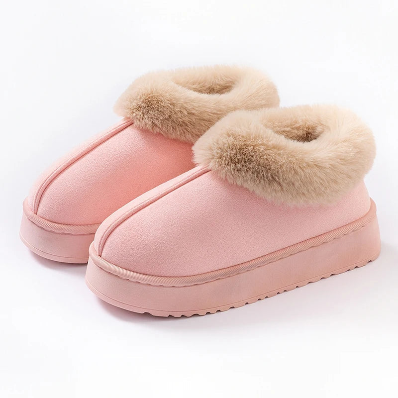 Lumina | Botas de Salto Alto com Forro de Peluche Quentes