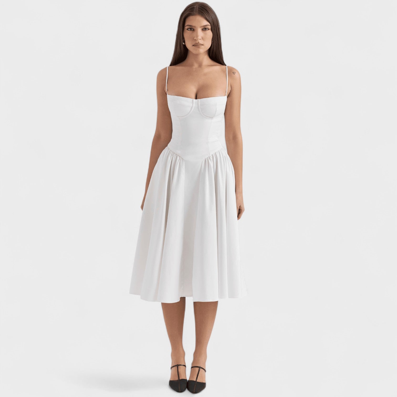 Valentina - O vestido com espartilho que transforma a sua figura